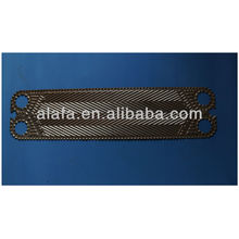 Vicarb 20 related titanium plate for heat exchanger